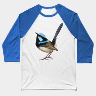 Australian Fairy Wren Baseball T-Shirt